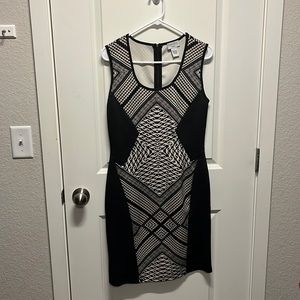 Carmen Black Slimming Dress - Size S